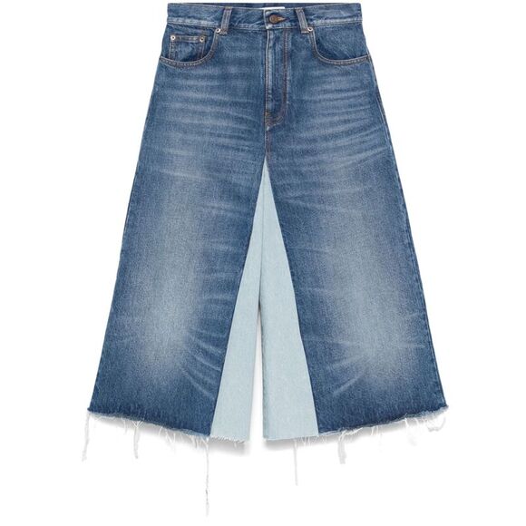 Chloe Women Denim Midi Skirt